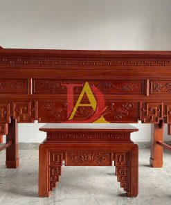 Bàn thờ mẫu sen gỗ hương