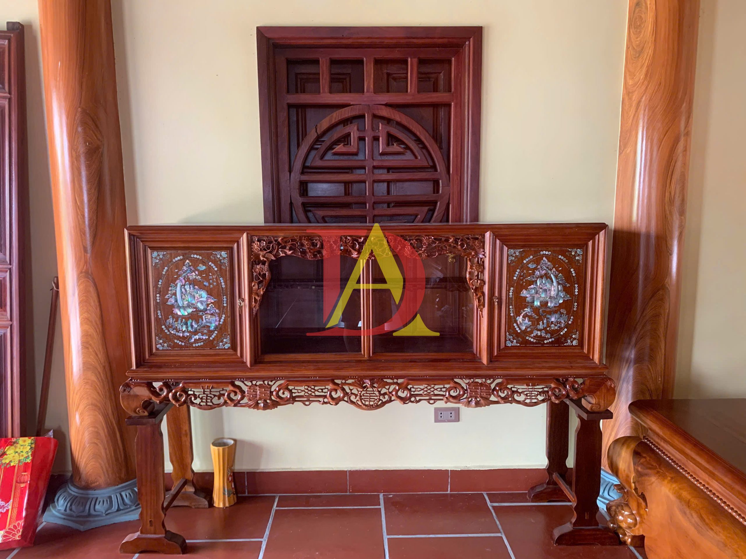 Tủ Chè Cánh Thẳng