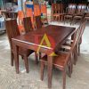 Bộ Bàn Ăn 6 Ghế Gỗ Sồi Màu Óc Chó Mẫu bàn ăn đẹp