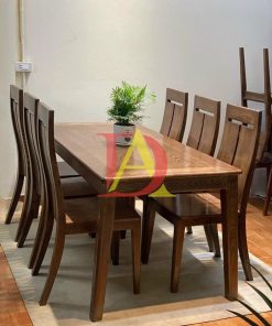 Bộ Bàn Ăn 6 Ghế Gỗ Sồi Nga Mẫu Mới