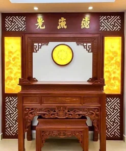 Vách CNC Bàn Thờ Phật Công Nghệ CNC