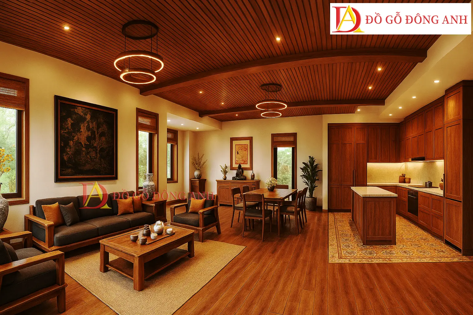 Đồ gỗ Đông Anh Nét Thăng Hoa Riêng Biệt